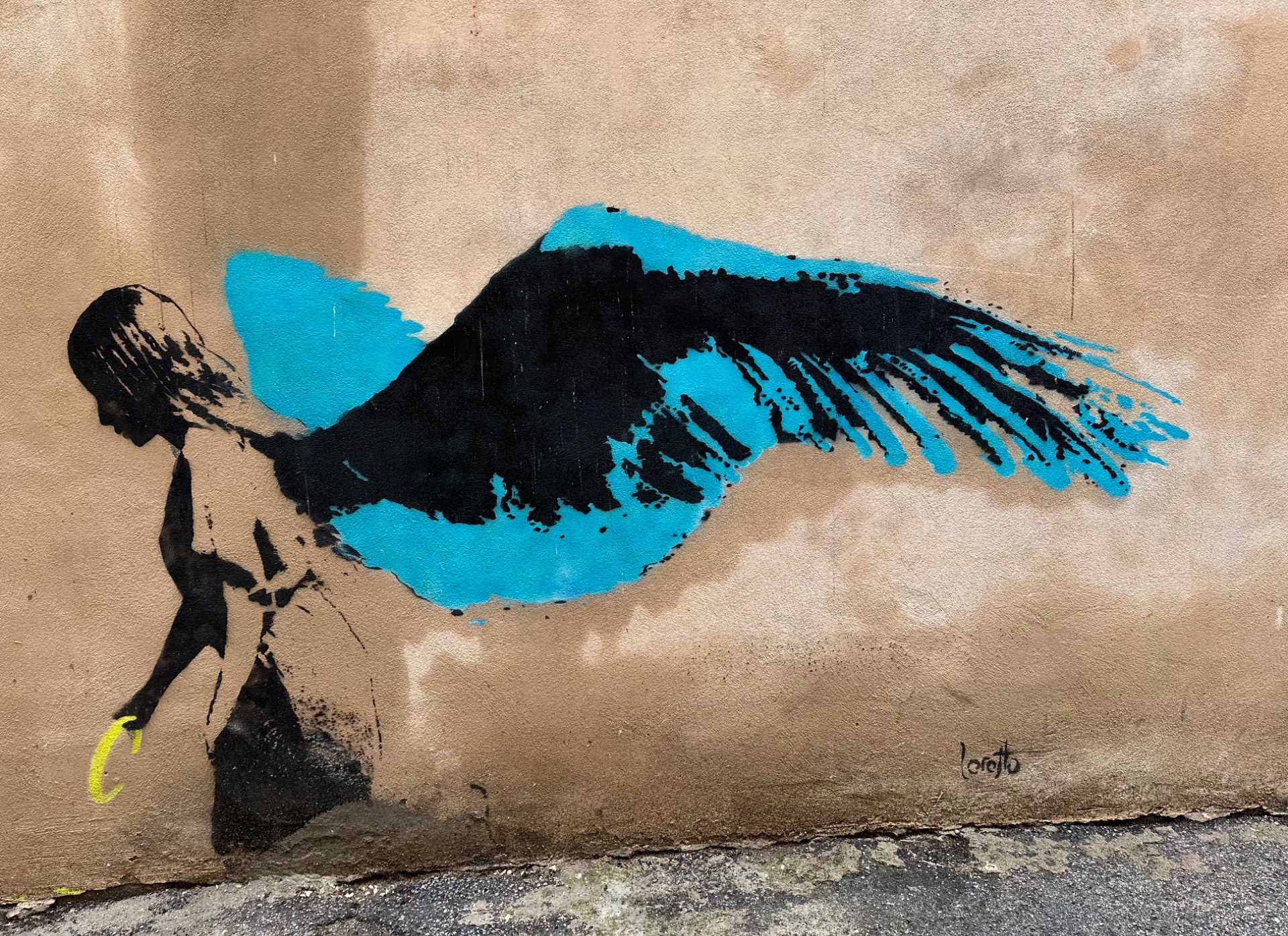Loretto, Montedeorisio Italy, Streetart 2025 Photo
