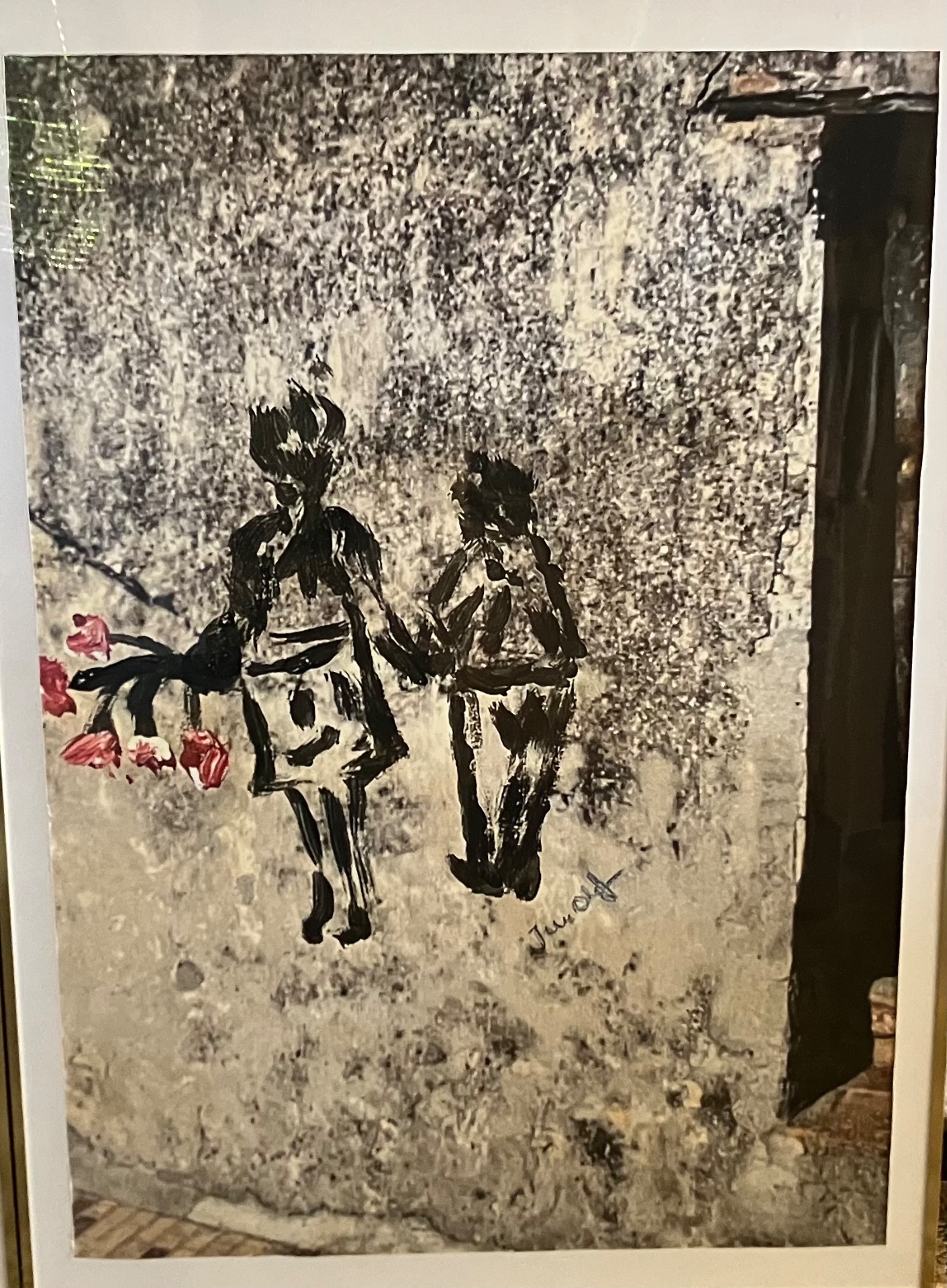 a good thought in Monteodorisio, street art and graphic sheet 2025 Jan Olof